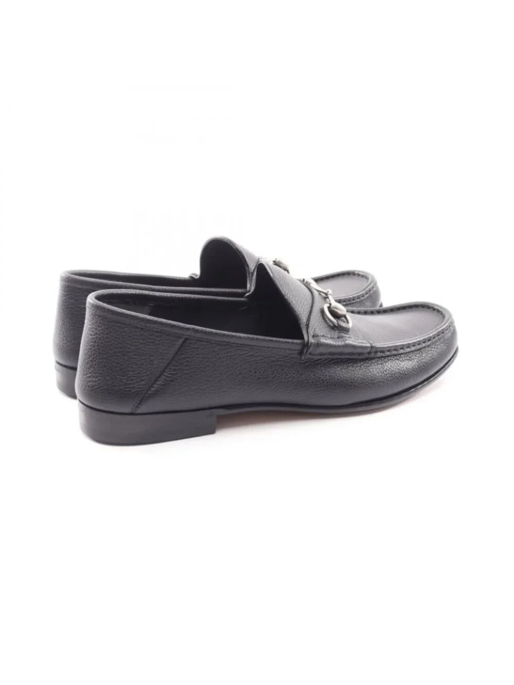 Gucci Loafers Horsebit Black Leather